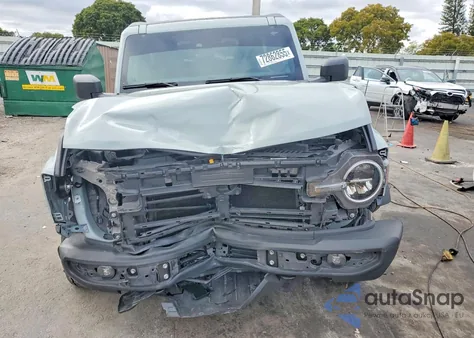 2024 Ford Bronco Big Bend z USA, uszkodzony, nr VIN 1FMDE7AH5RLA98076